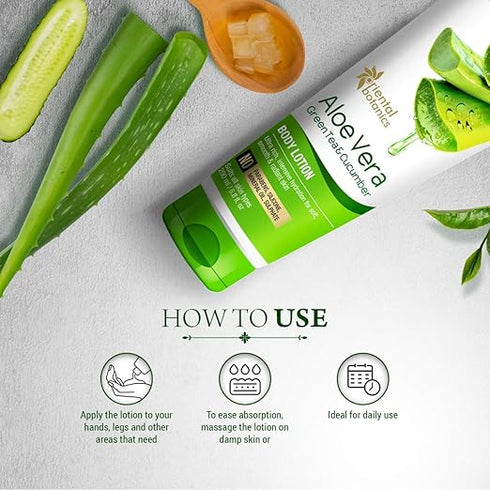 Oriental Botanics Aloe Vera|Green Tea|Cucumber Body Lotion